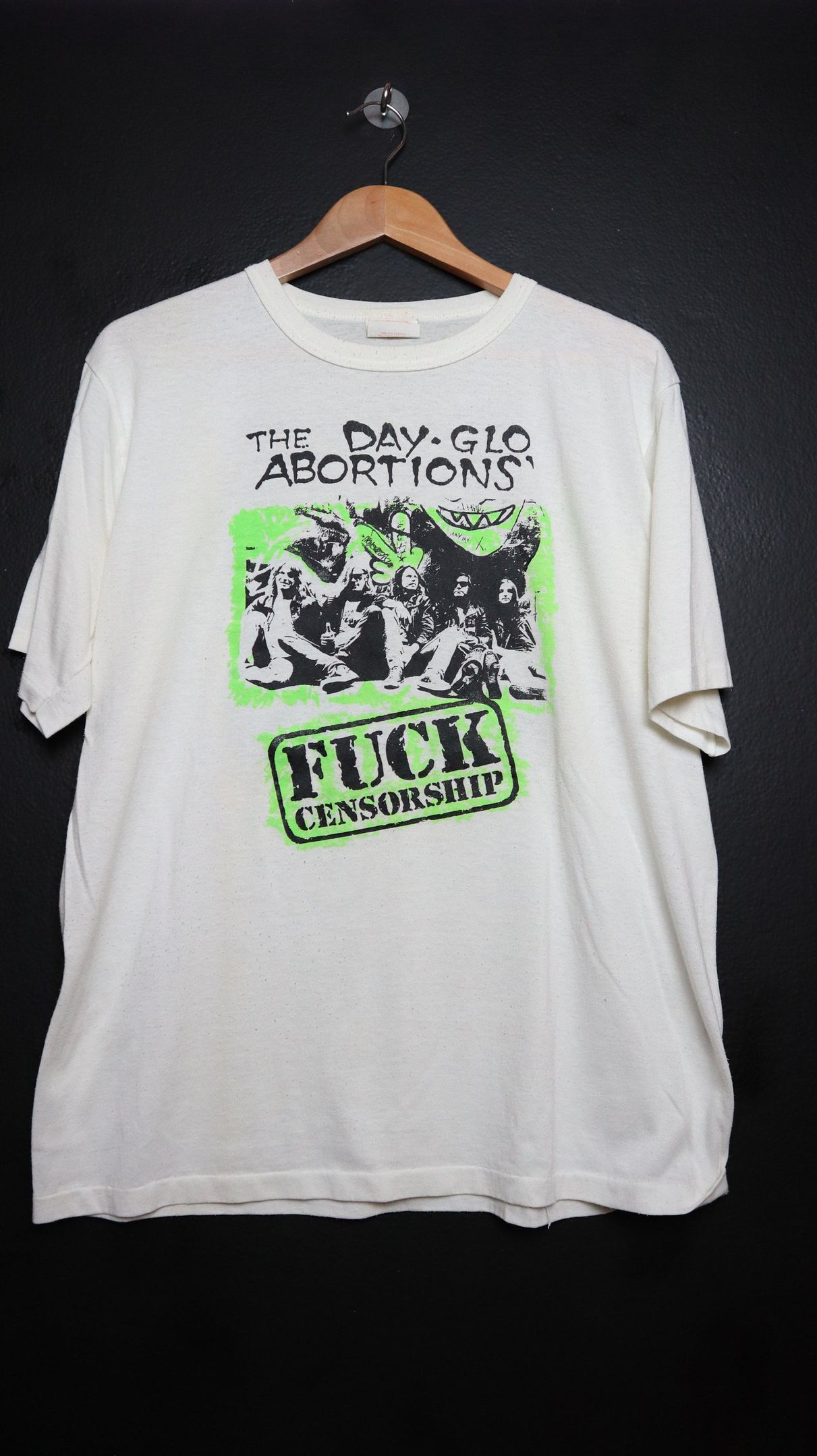 The Day-Glo Abortions 1980'S Vintage Tshirt
