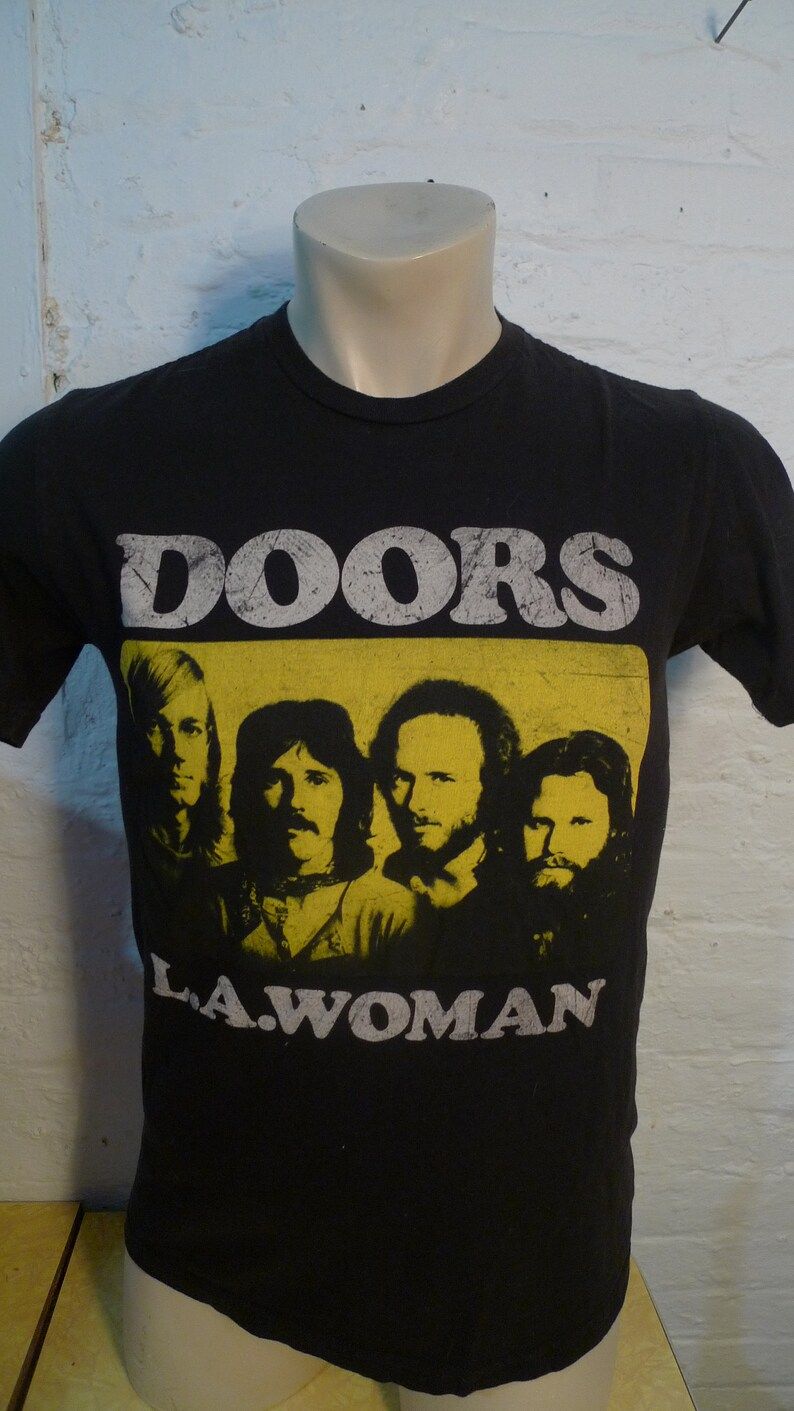 The Doors La Woman Shirt Single Sided the doors la woman shirt single sided 0tla2