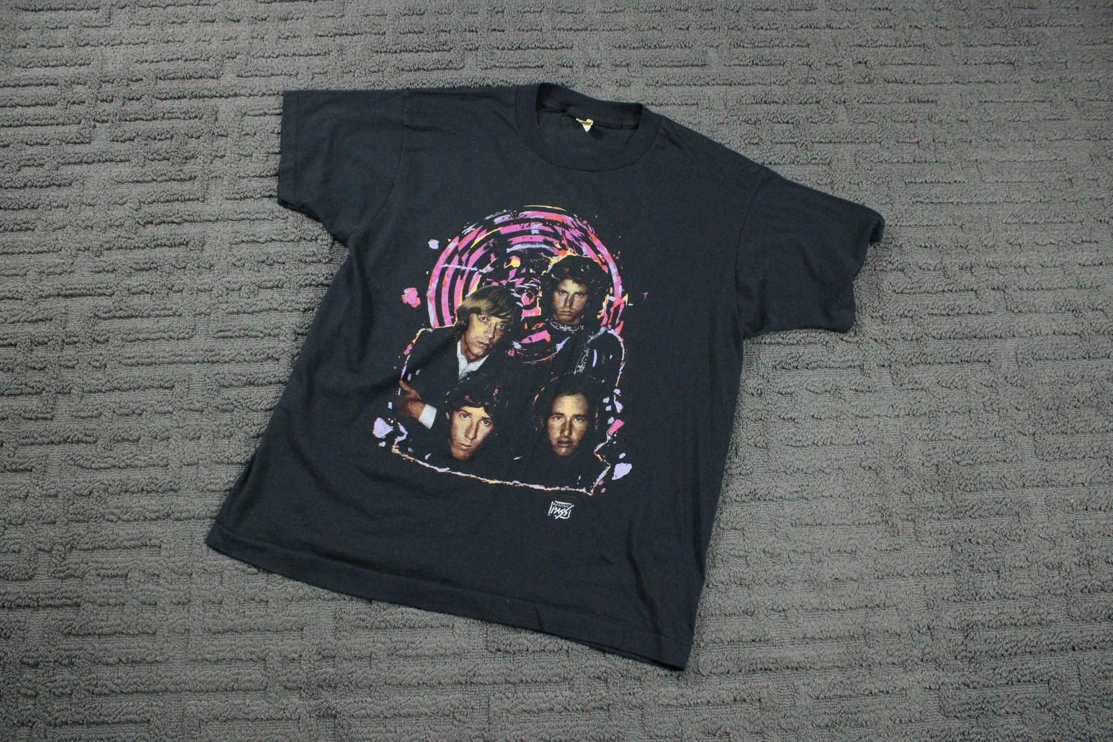 The Doors T Shirt / Jim Morrison / Alternative Classic Rock Band Tee / Music Album Art Graphic