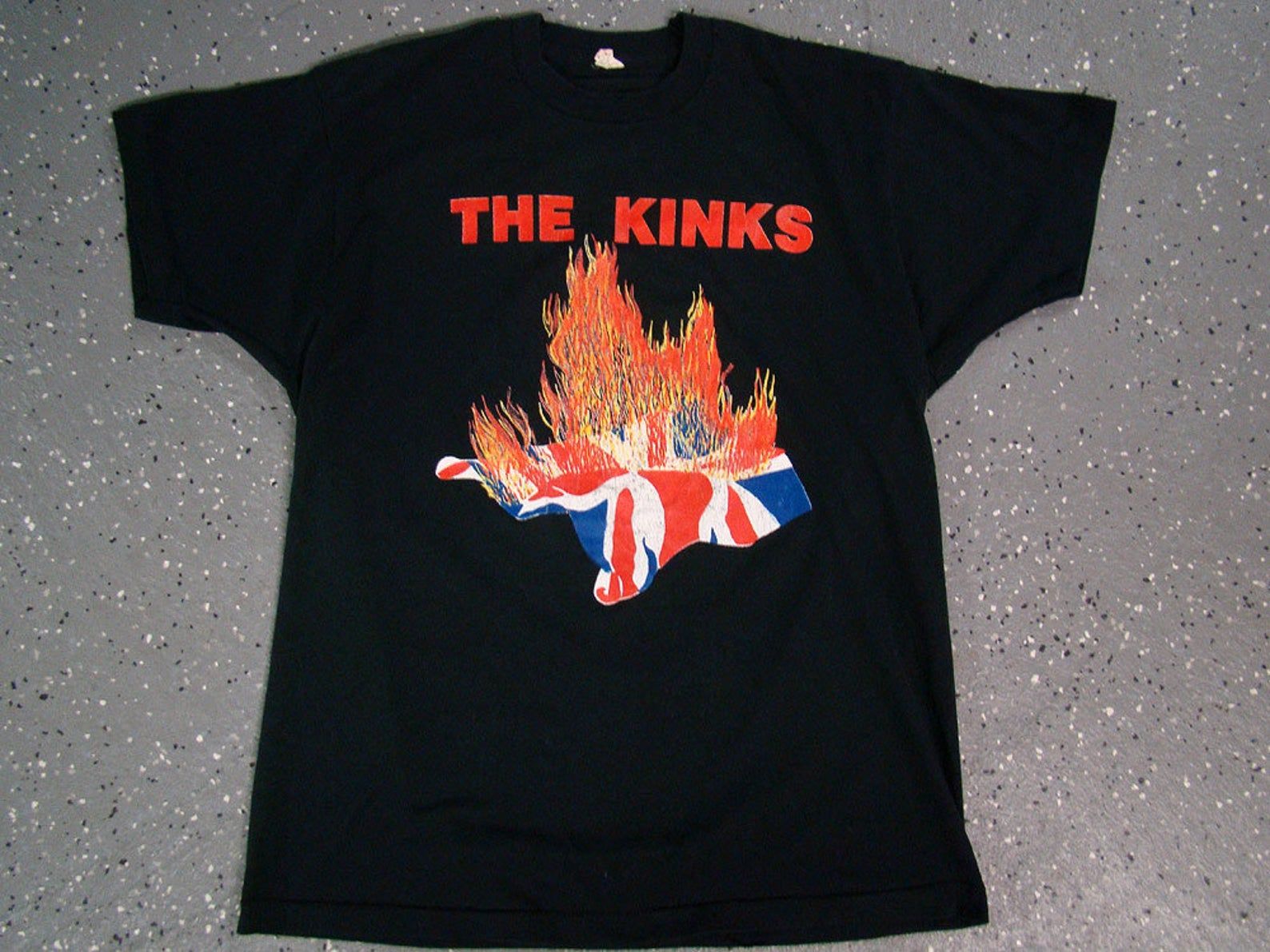 The Kinks Uk Jive Tour Screen Stars T Shirt 1989 - Please Read Description!
