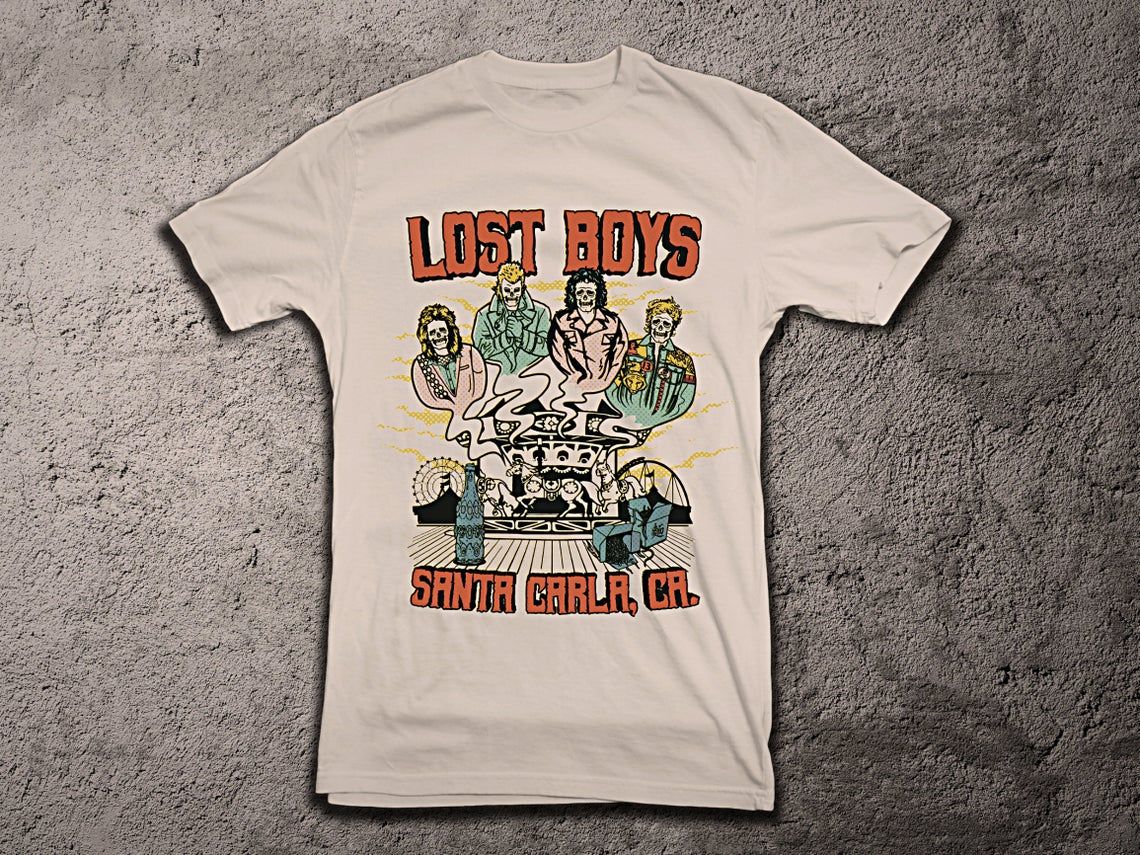 The Lost Boys Santa Carla CA Vintage shirt