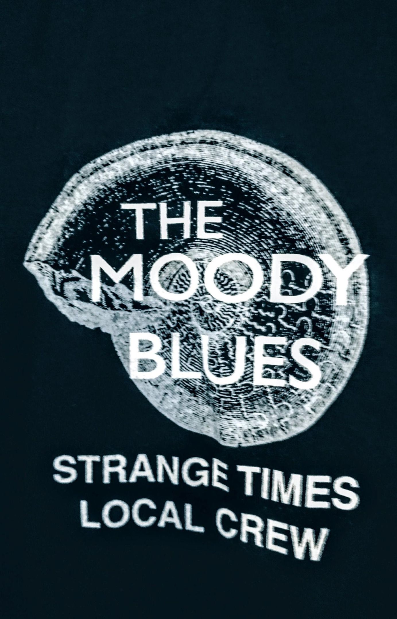 The Moody Blues Concert T Shirt Tech Crew Shirt! Vintage 2000! The Moody Blues Strange Times Worldwide Tour! Like New Cond