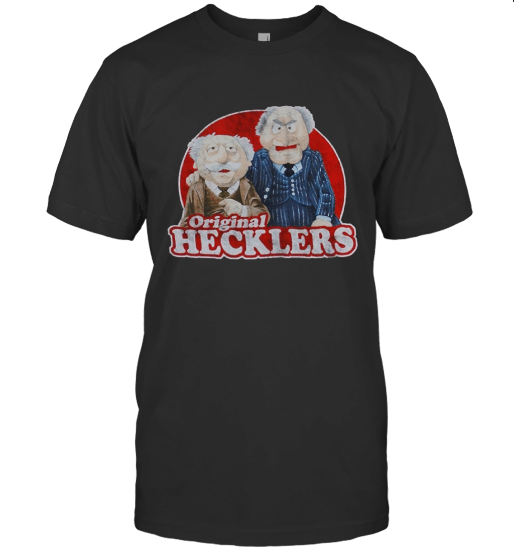 The Muppets Mens T Shirt Hecklers Old Men In Circle Image T-Shirt