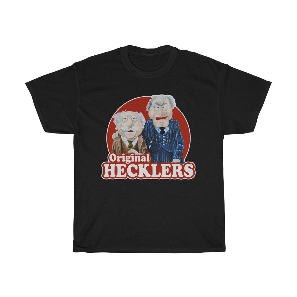 The Muppets Mens T Shirt Hecklers Old Men In Circle Image Unisex Heavy Cotton Tee 211101
