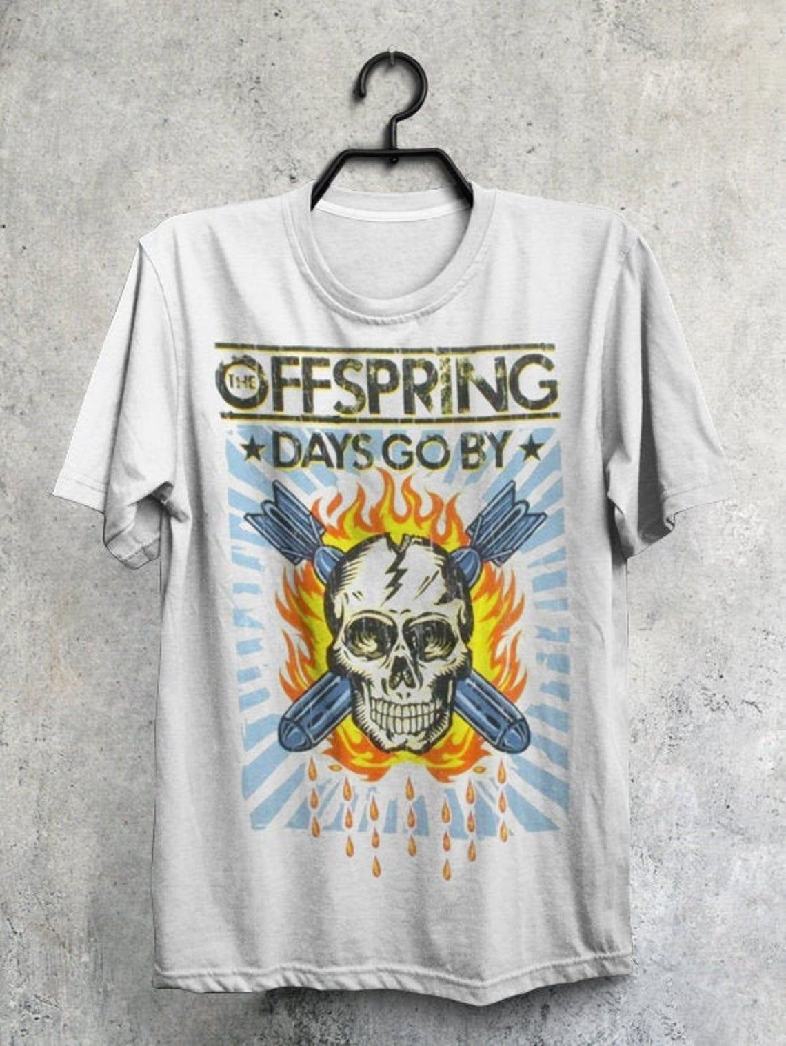 The Offspring Vintage Offspring Days Go By Tour 2013 Tour shirt