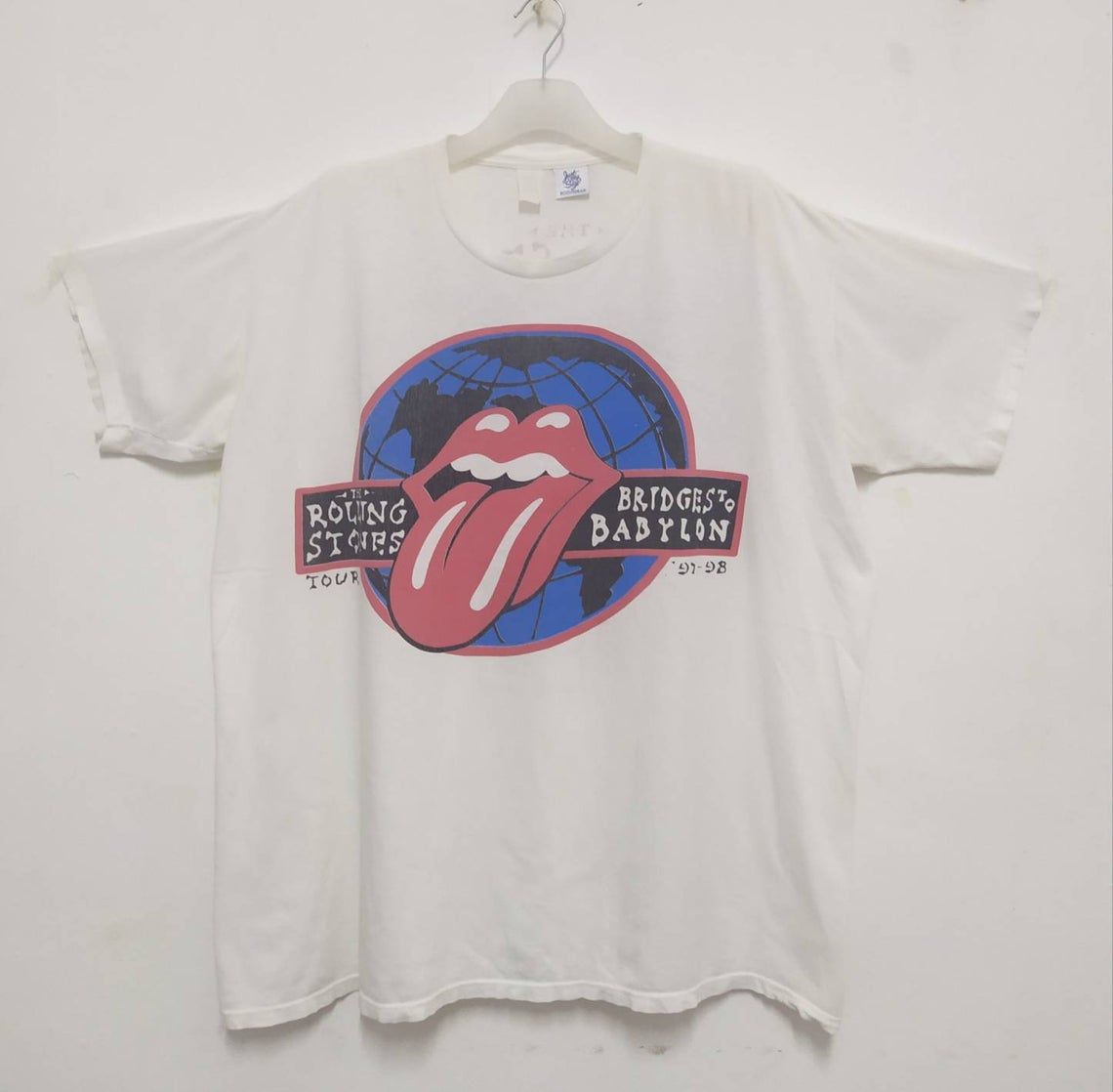 The ROLLING STONES Vintage 1997 Bridges To Babylon Mexico Tour shirt