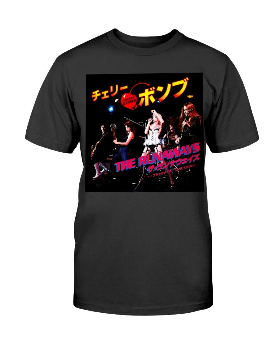 The Runaways Tokyo Tour Ry Bomb T Shirt 211025