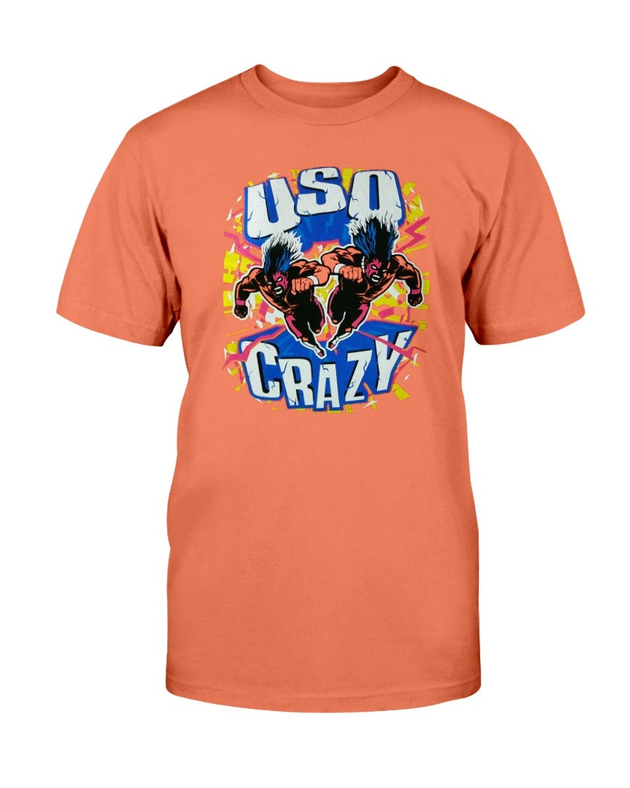 The Usos Jimmy Jey Uso Crazy T Shirt 211026