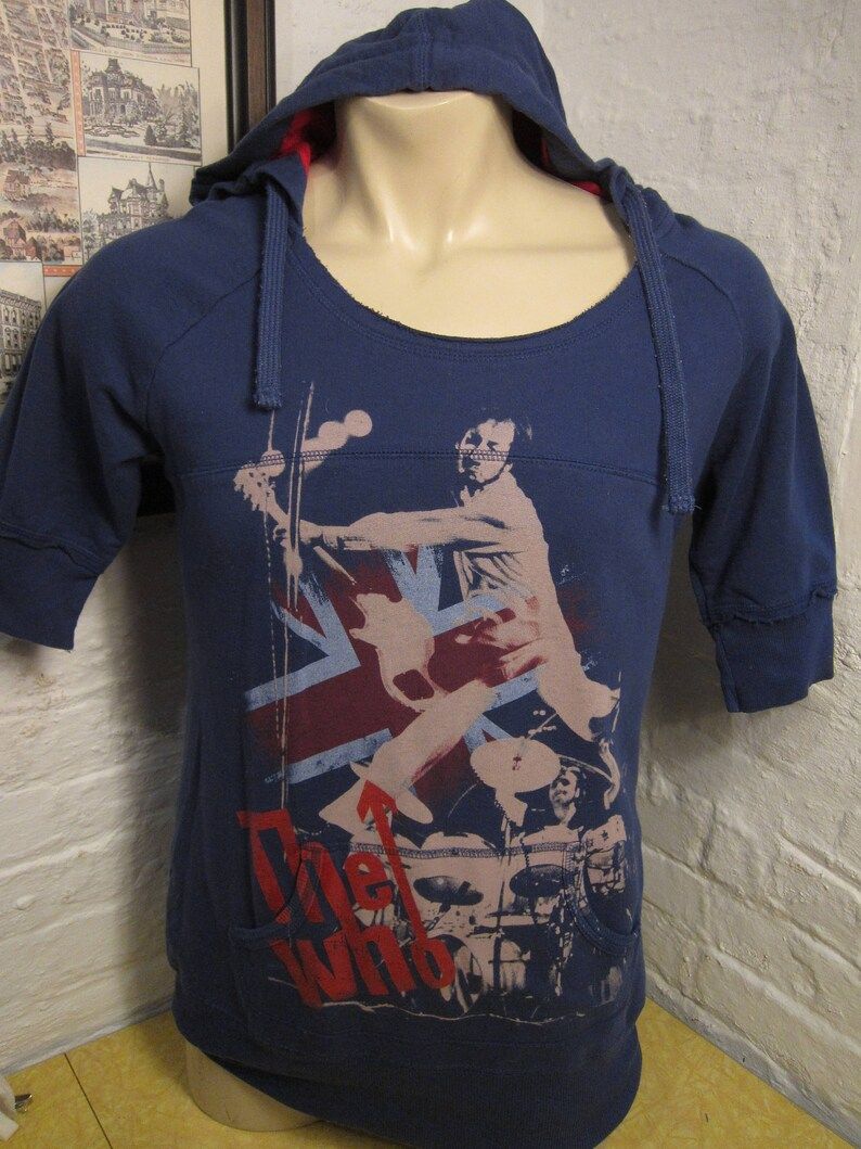 The Who Sweatshirt Hoodie Single Sided