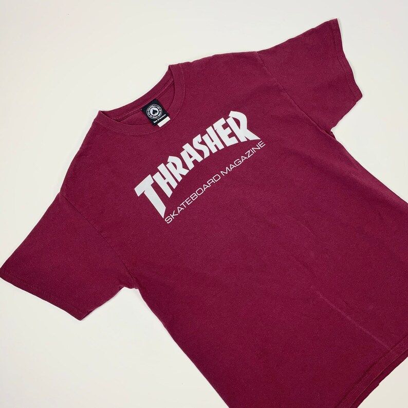 Thrasher Skateboard Magazine Graphic Shirt Edium Large