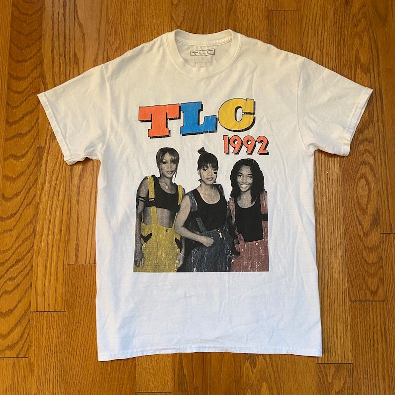 Tlc 1992 Graphic Tee Shirt