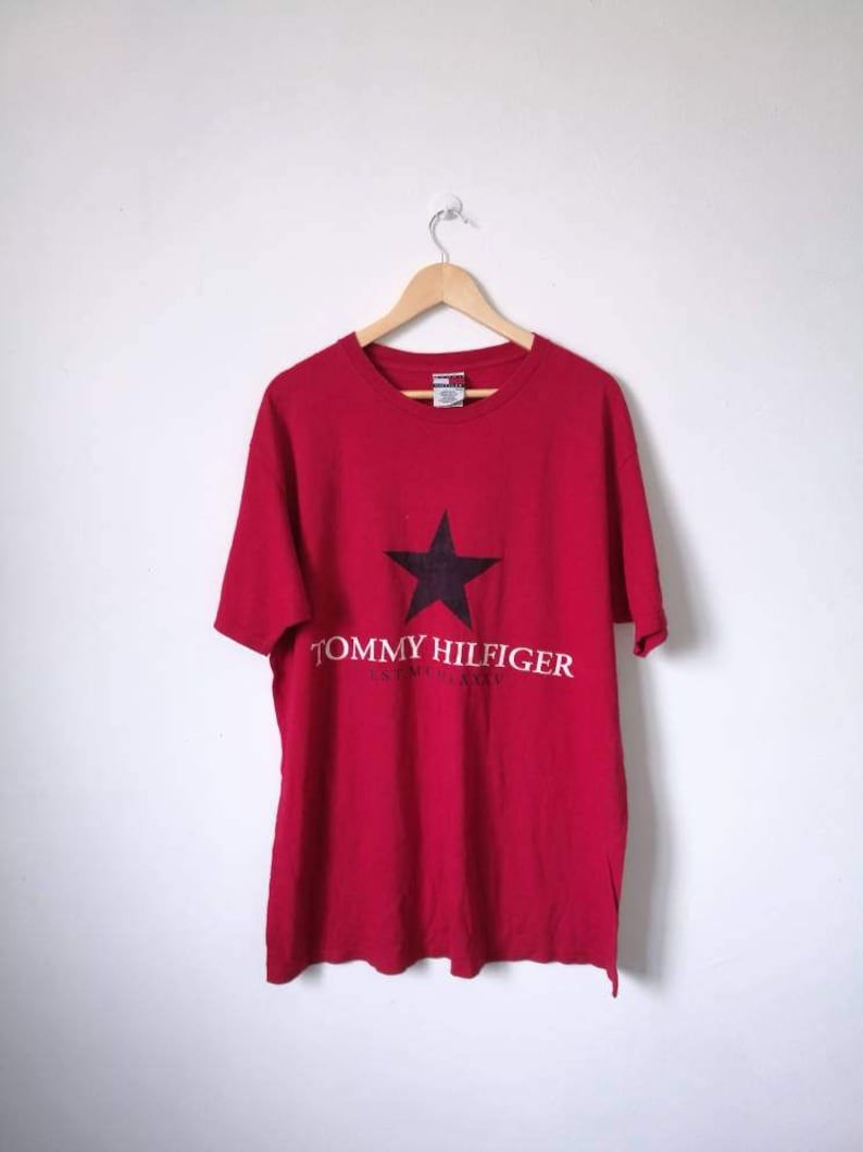 Tommy Hilfiger Big Logo And Spell Out Shirt