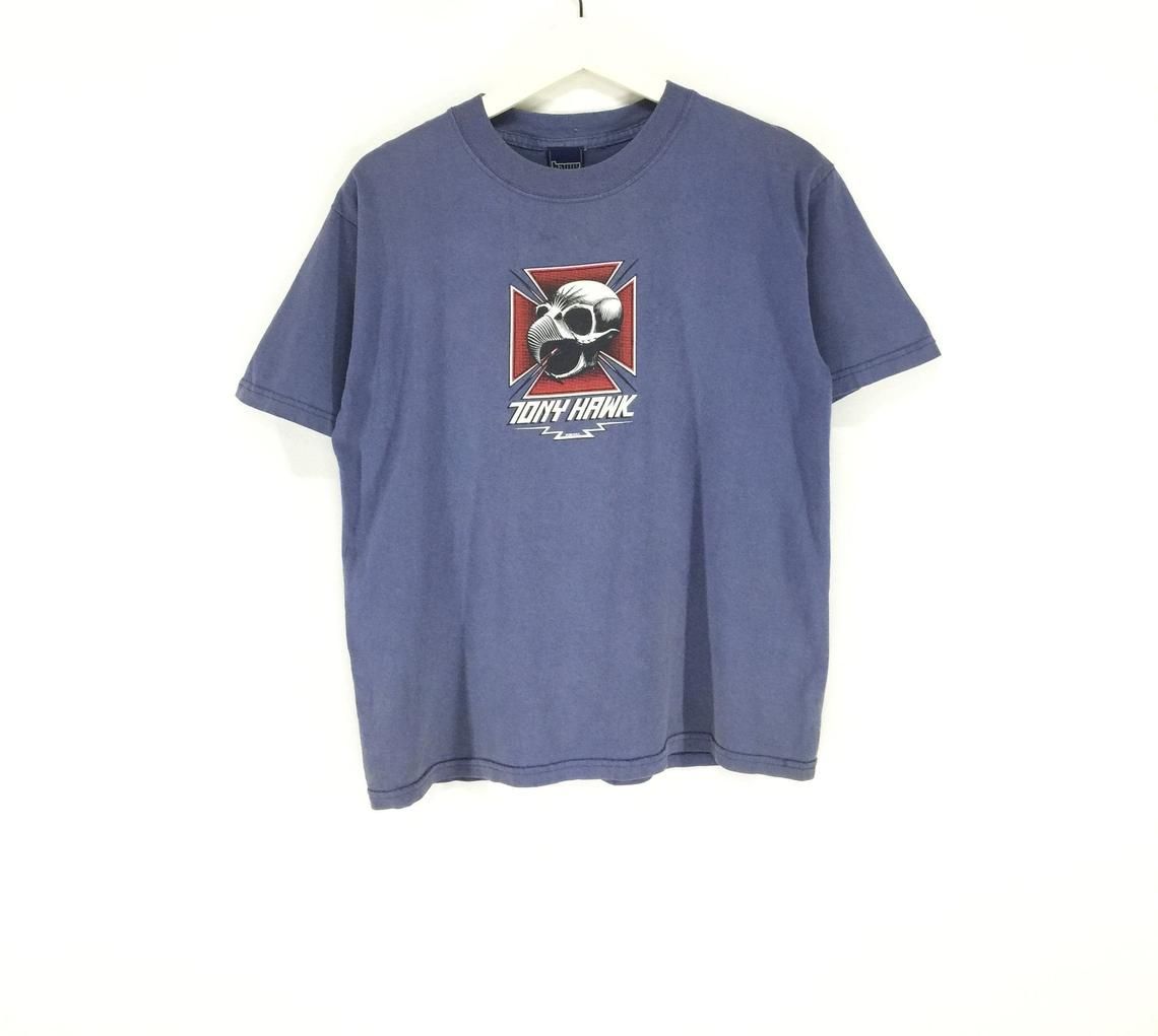 Tony hawk vintage 90s skate shirt