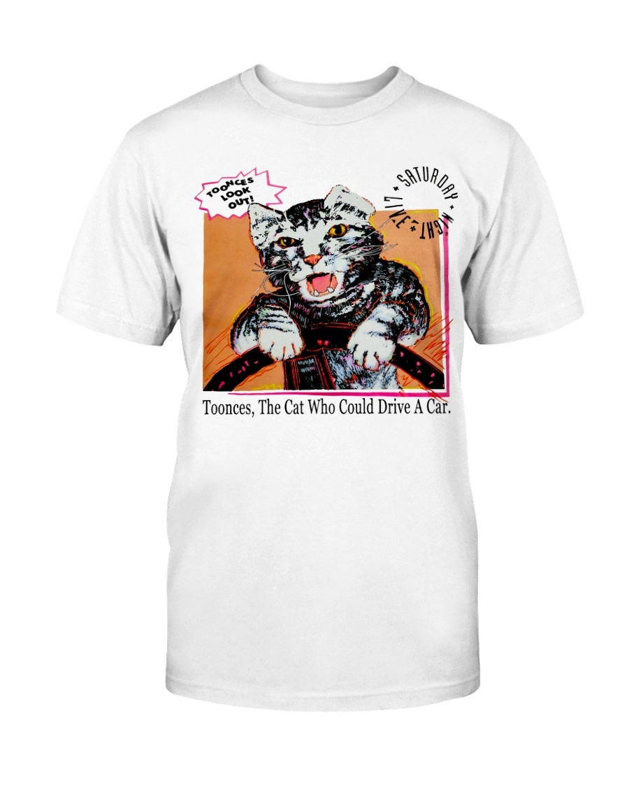 Toonces The Driving Cat Vtg T Shirt 211213 toonces the driving cat vtg t shirt 211213 47m87