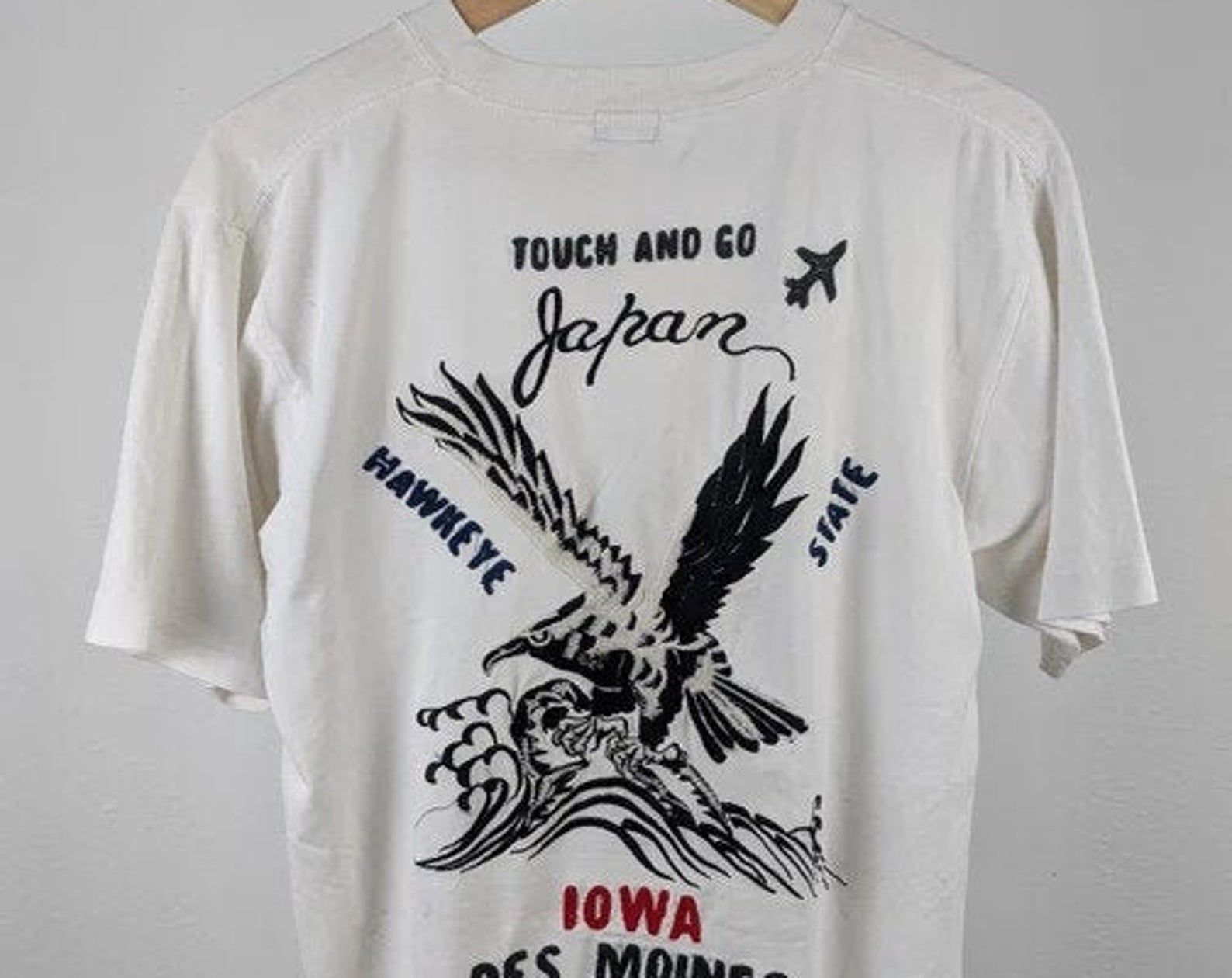 Toyo Enterprise Embroidery Phoenix Sukajan Shirt Us M