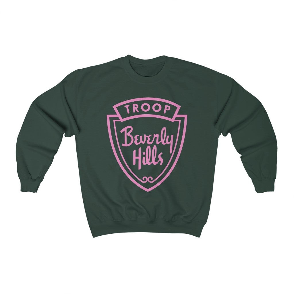 Troop Beverly Hills Movie California Pink And Green Sweatshirt 211116