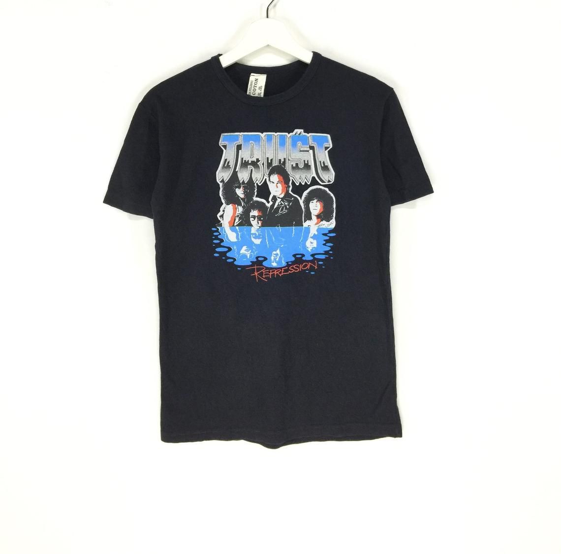 Trust Repression single promo vintage shirt