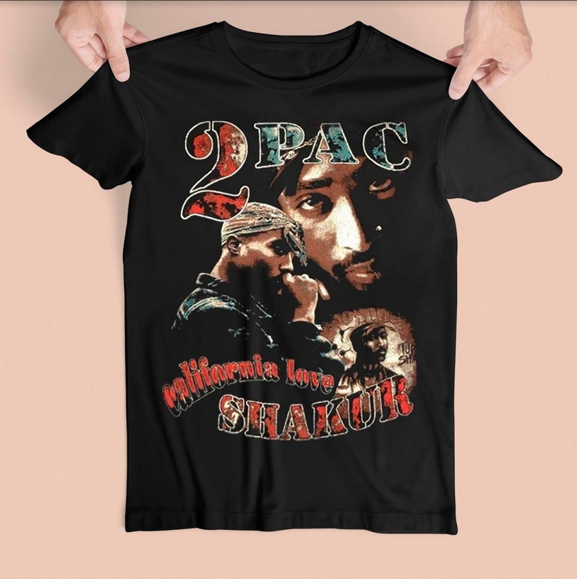 Tupac 90s Rap California Love Shakur Shirt