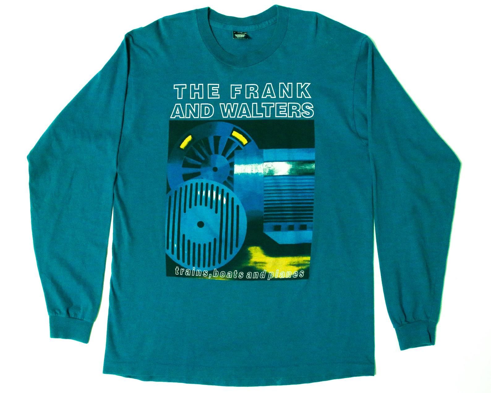 Ultra Rare Vintage The Frank And Walters Longsleeve Shirt | Teenage Fanclub Wedding Present Inspiral Carpets Oasis Charlatans Indie Rock