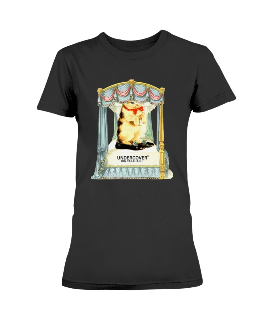 Undercover Oversized Cat Graphic Ladies T Shirt 211016