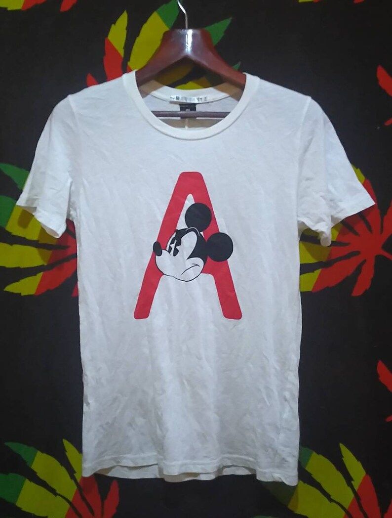 Undercover X Uniqlo X Disney Mickey Mouse Tshirt M Size