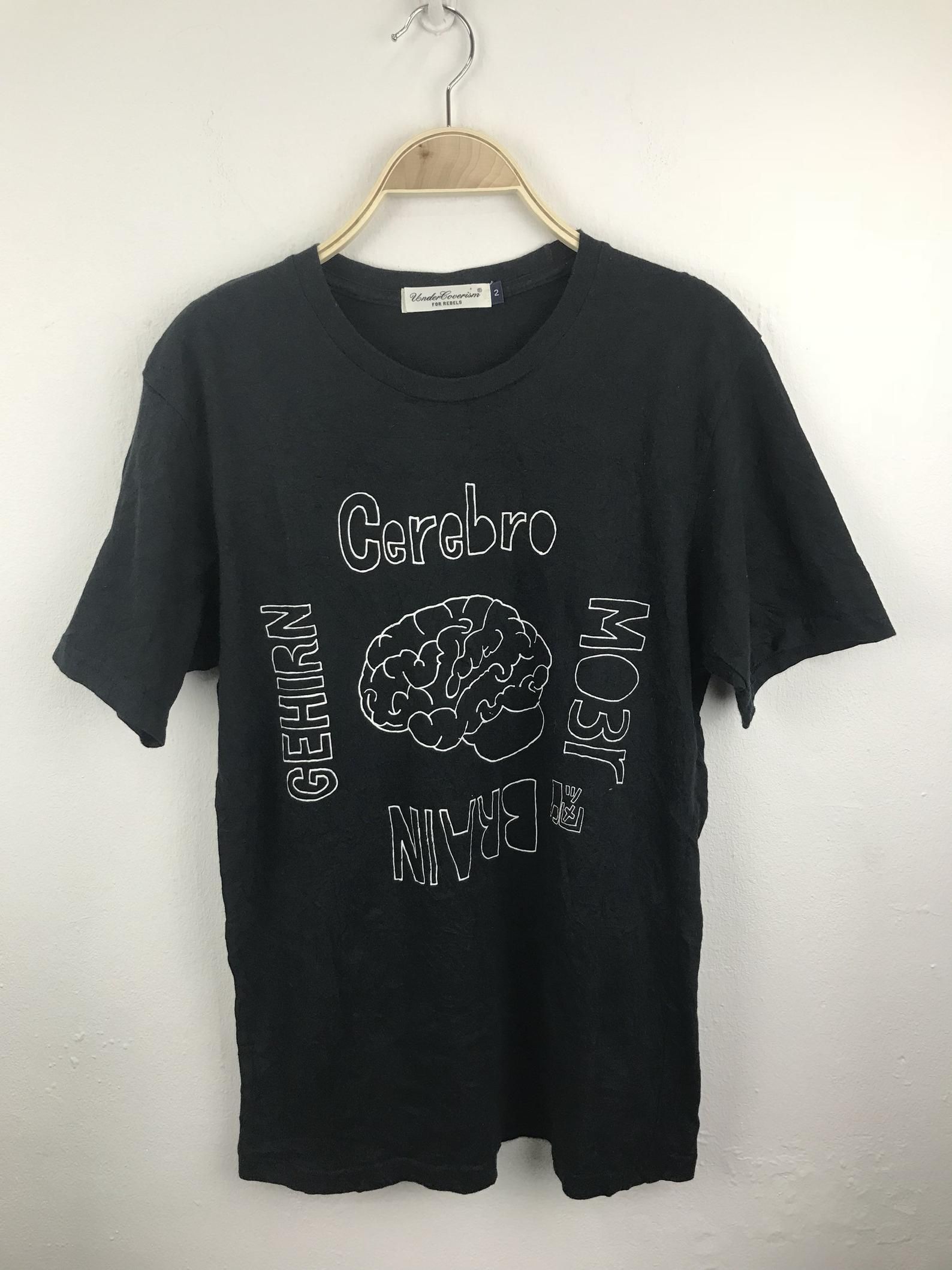 Undercoverism Gehirn Cerebro Mo3R Brain Logo Shirt Made In Japan