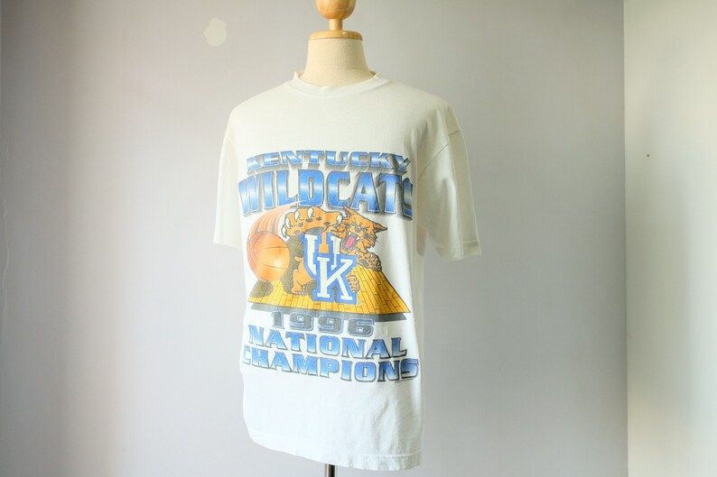 University Of Kentucky Wildcats 1996 Ncaa Basketball Champions T Shirt university of kentucky wildcats 1996 ncaa basketball champions t shirt