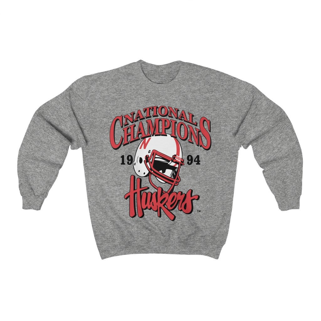 University Of Nebraska Huskers 1994 Football National Champions Sweatshirt 211230