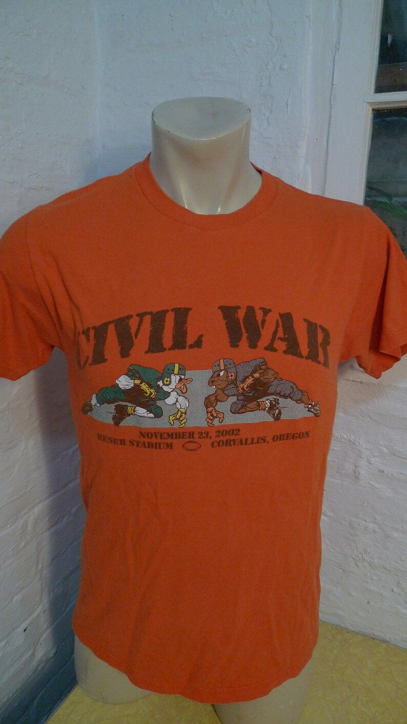 University Of Oregonoregon State University Civil War Shirt Single Sided university of oregonoregon state university civil war shirt single sided illvy