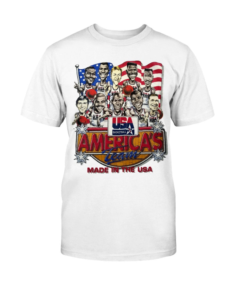 Usa Dream Team Nba Basketball T Shirt 081821