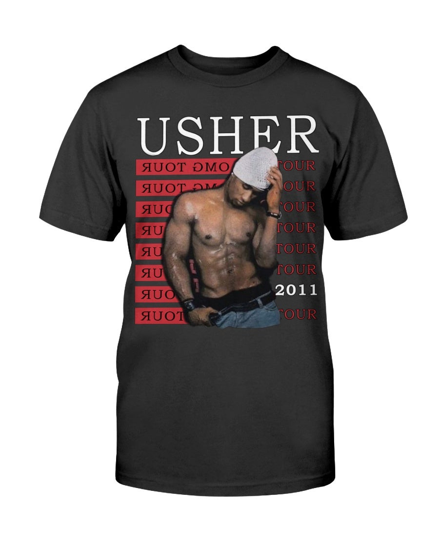 Usher Rap T Shirt 211202 Rare Design Shirt