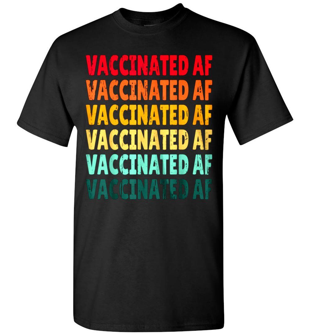VACCINATED AF Vintage T-shirt