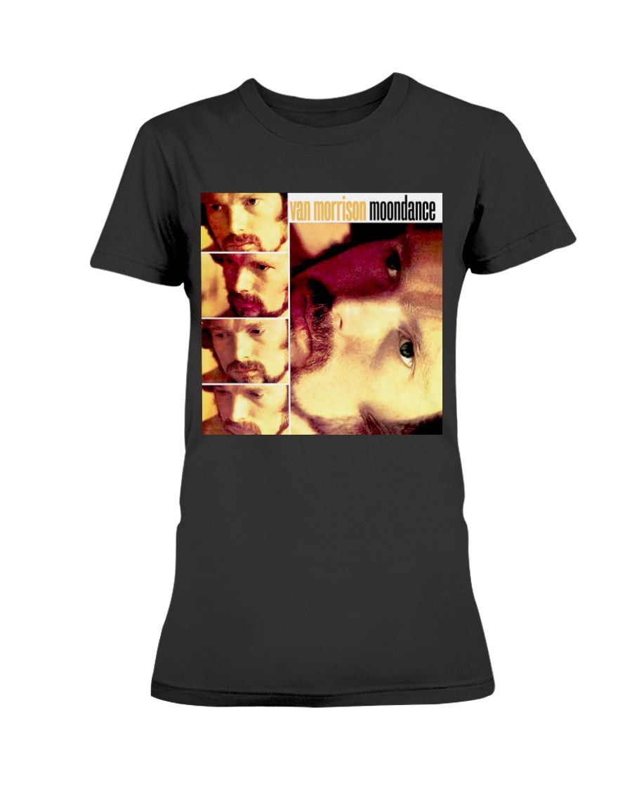 Van Morrison Moondance Ladies T Shirt 211116