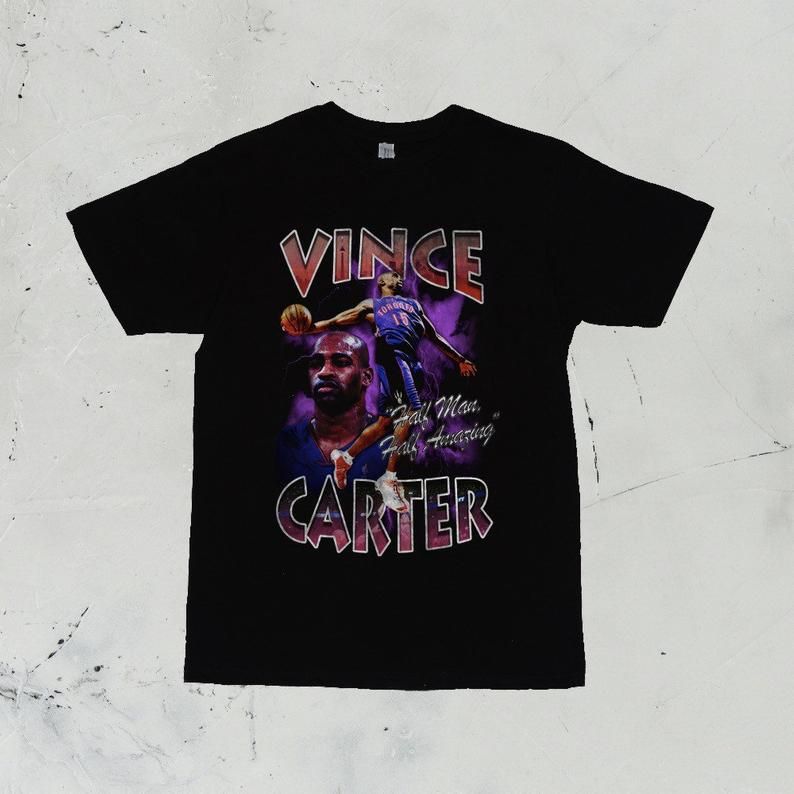 Vince Carter Toronto Raptors 90s Vintage Inspired  Shirt