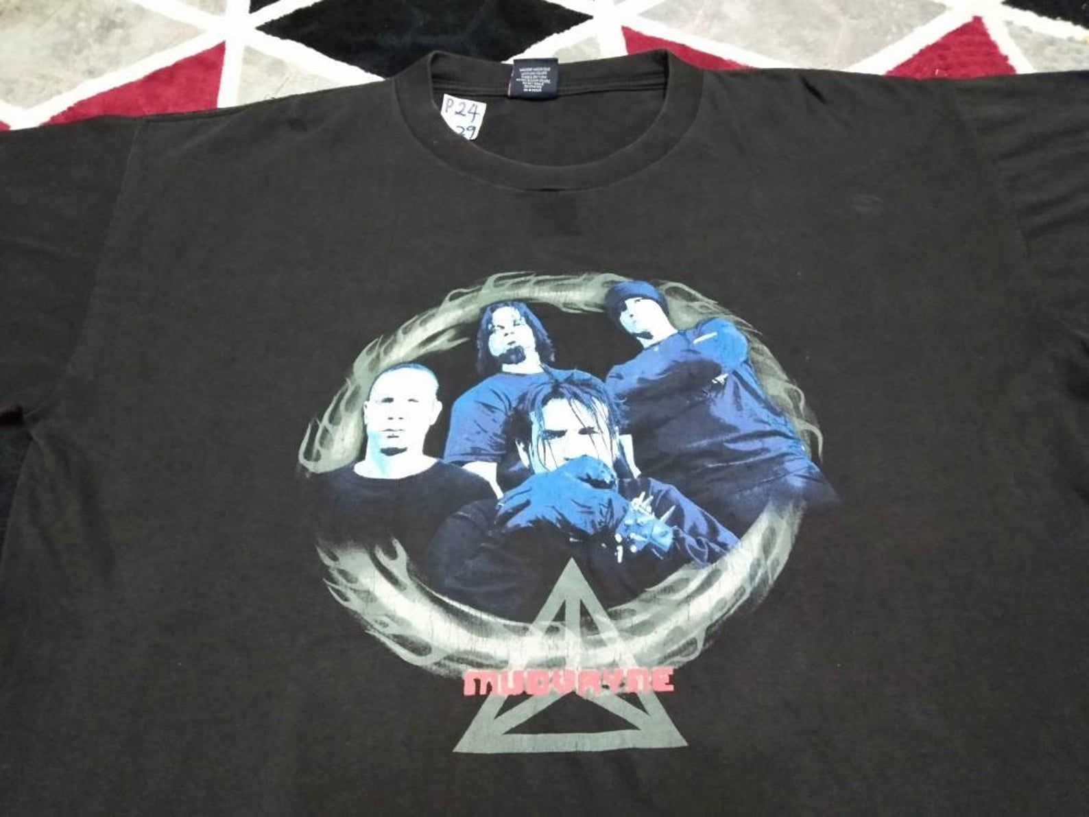 Vinrage Mudvayne Band Tour Concert T Shirt