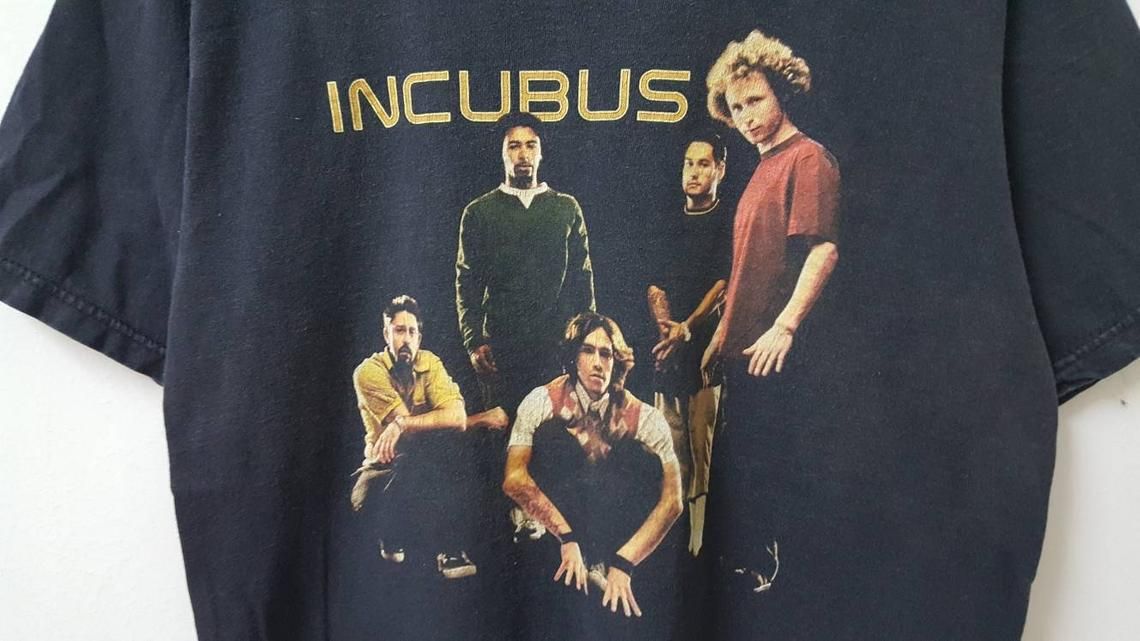 Vintage 00S 2002 Incubus Morning View Tour Promo Band Shirt