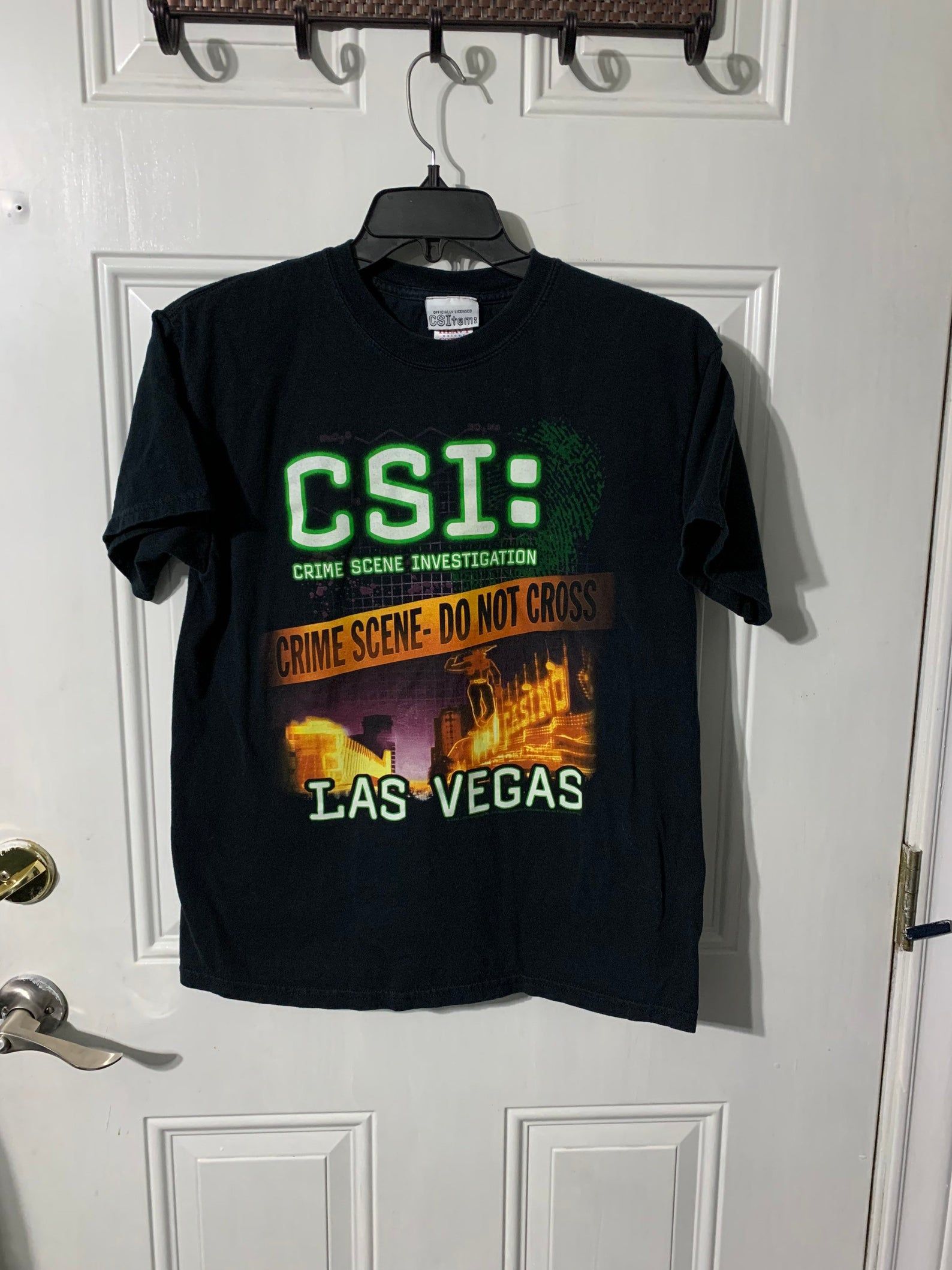 Vintage 00S Csi Crime Scene Investigation Las Vegas T-Shirt M vintage 00s csi crime scene investigation las vegas t shirt m evdbl