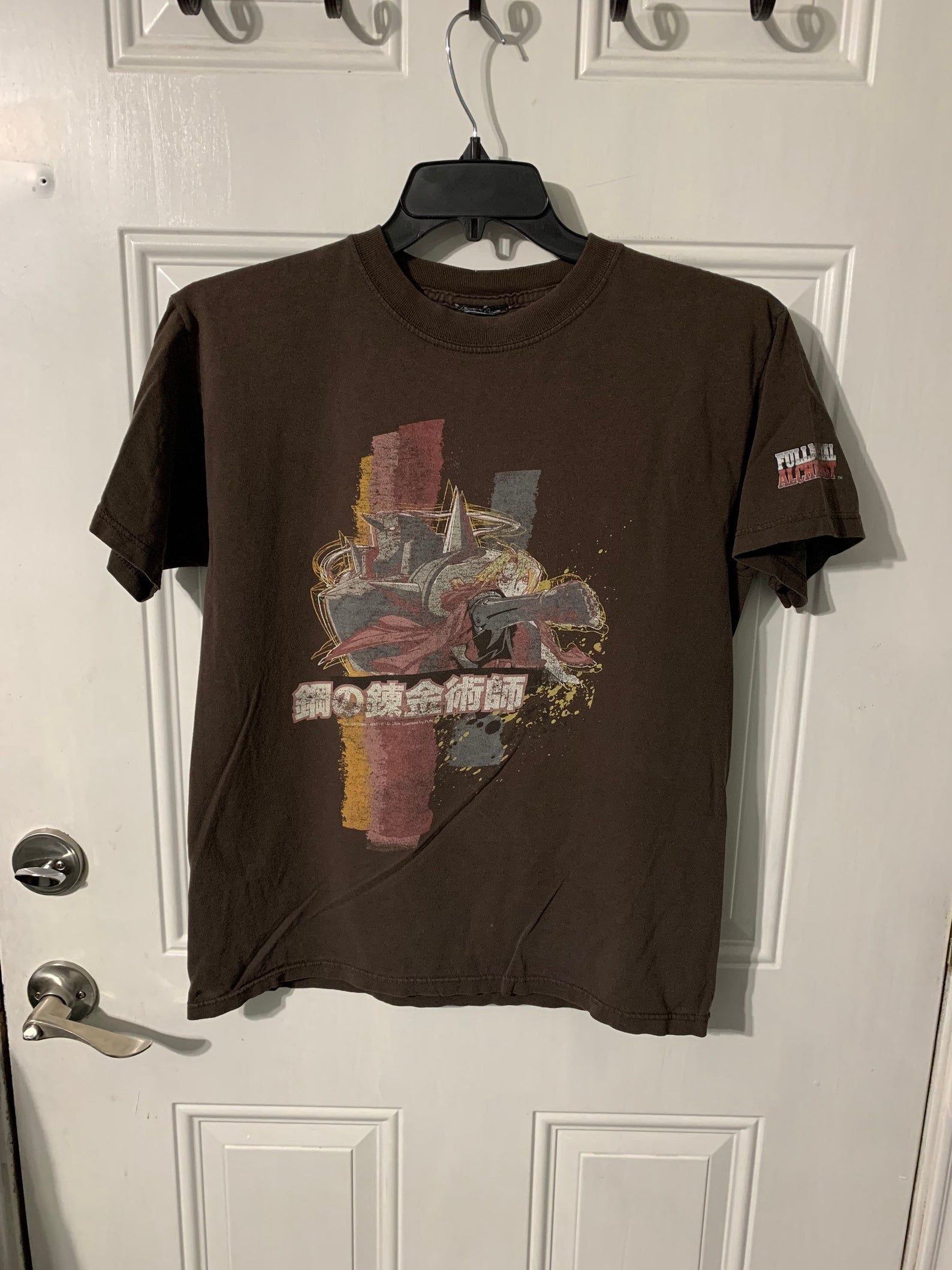 Vintage 00S Fullmetal Alchemist Anime T-Shirt M By Fun Animation