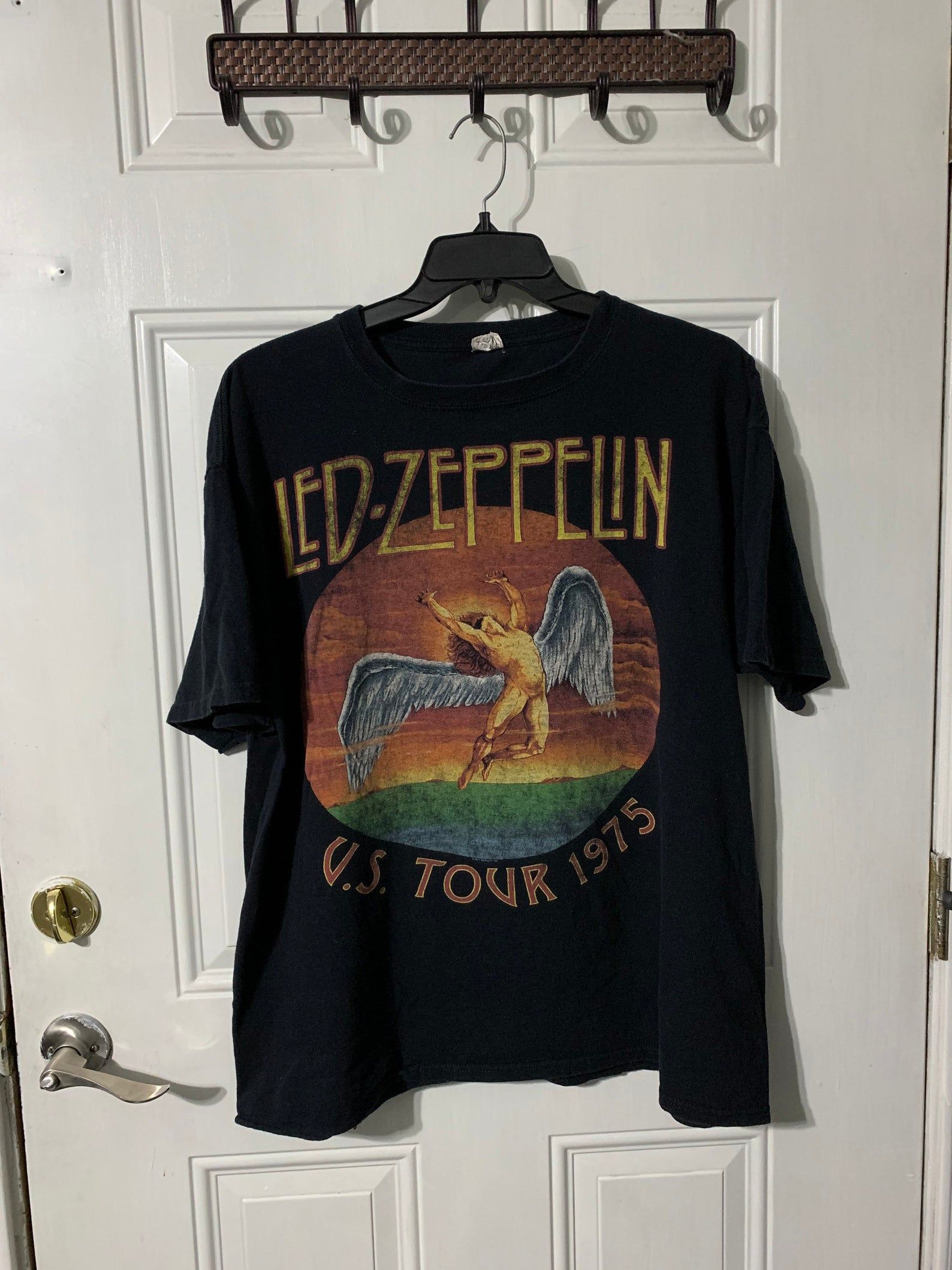 Vintage 00S Led Zeppelin Concert Tour T-Shirt 2