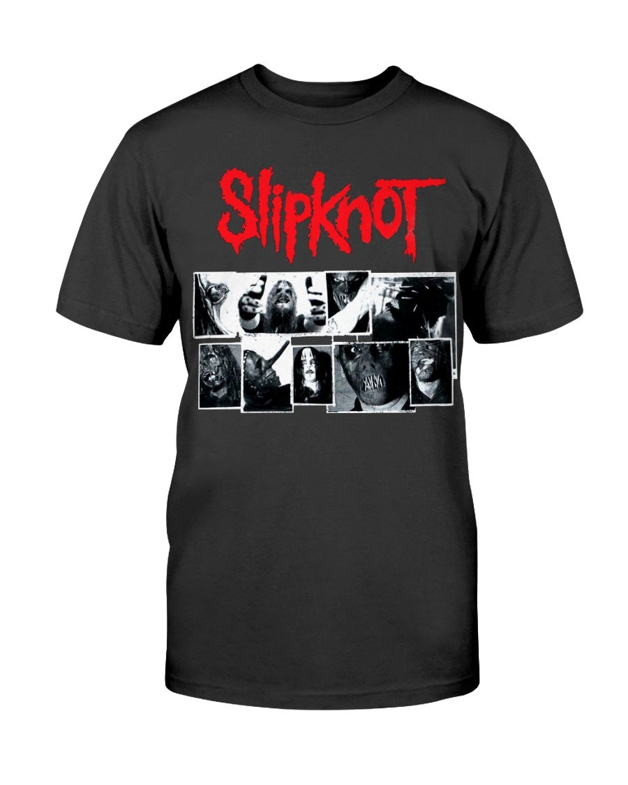 Vintage 00S Slipknot American Nu Metal Music Band T Shirt 211009
