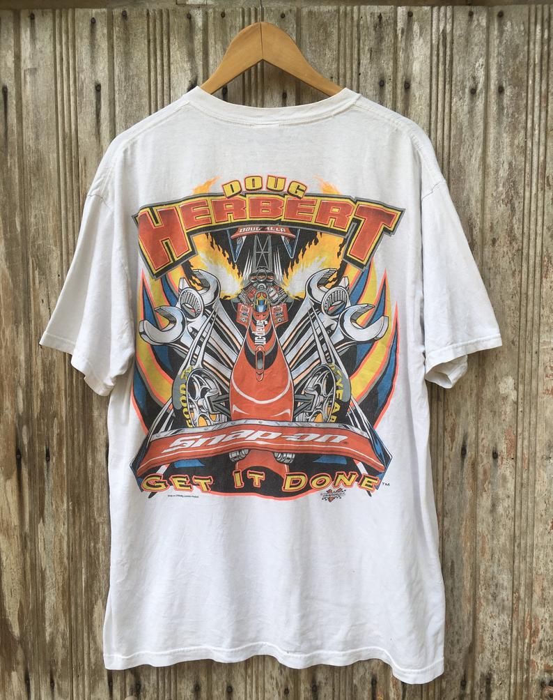 Vintage 00s Snap On Racing Tees Shirt