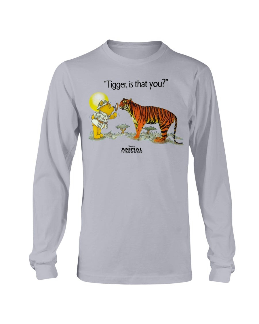 Vintage 00S Winnie The Pooh Tigger Animal Kingdom Disney Cartoon Long Sleeve T Shirt 211126