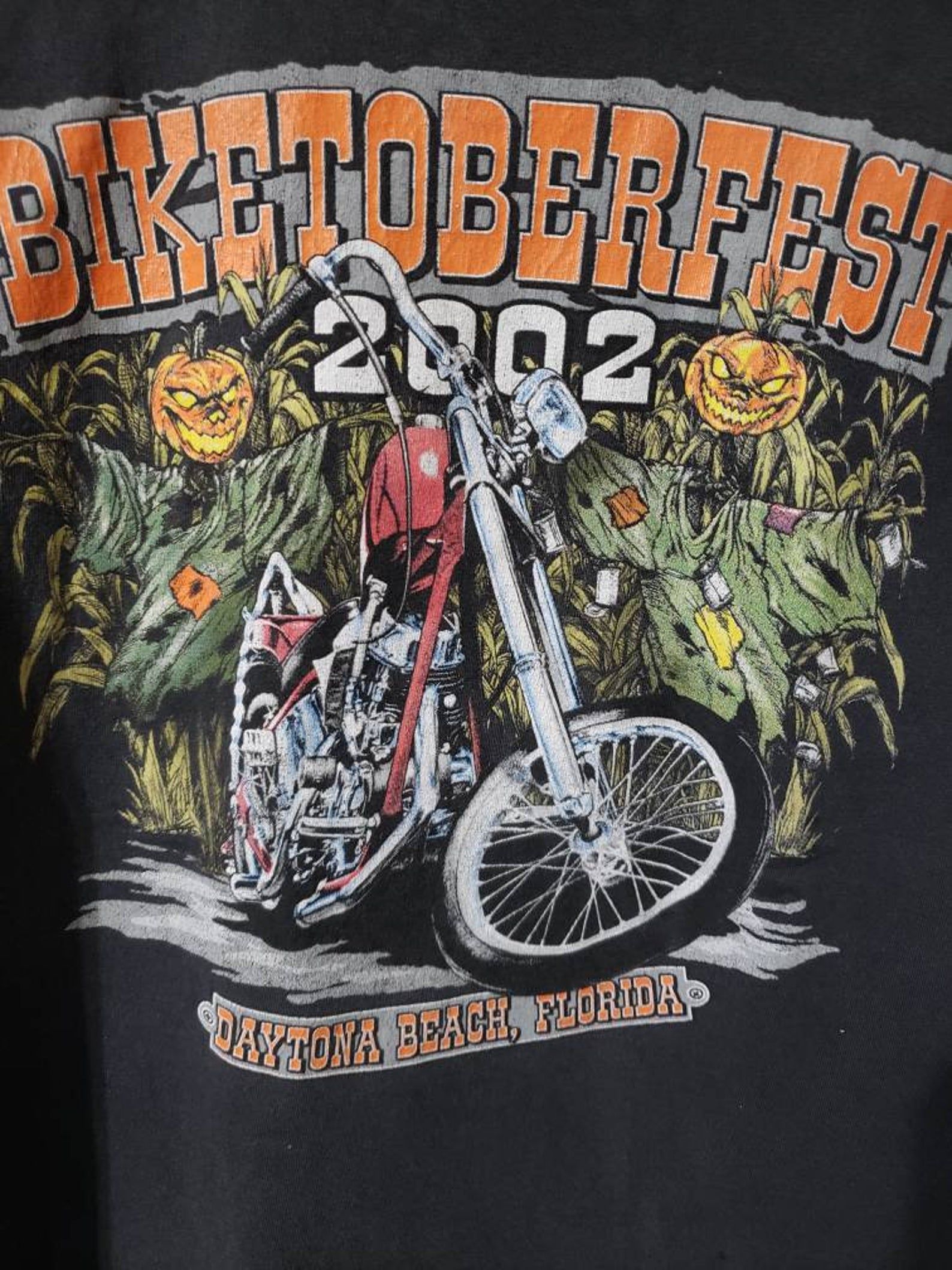 Vintage 02 Daytona Beach Biketoberfest Tshirt L
