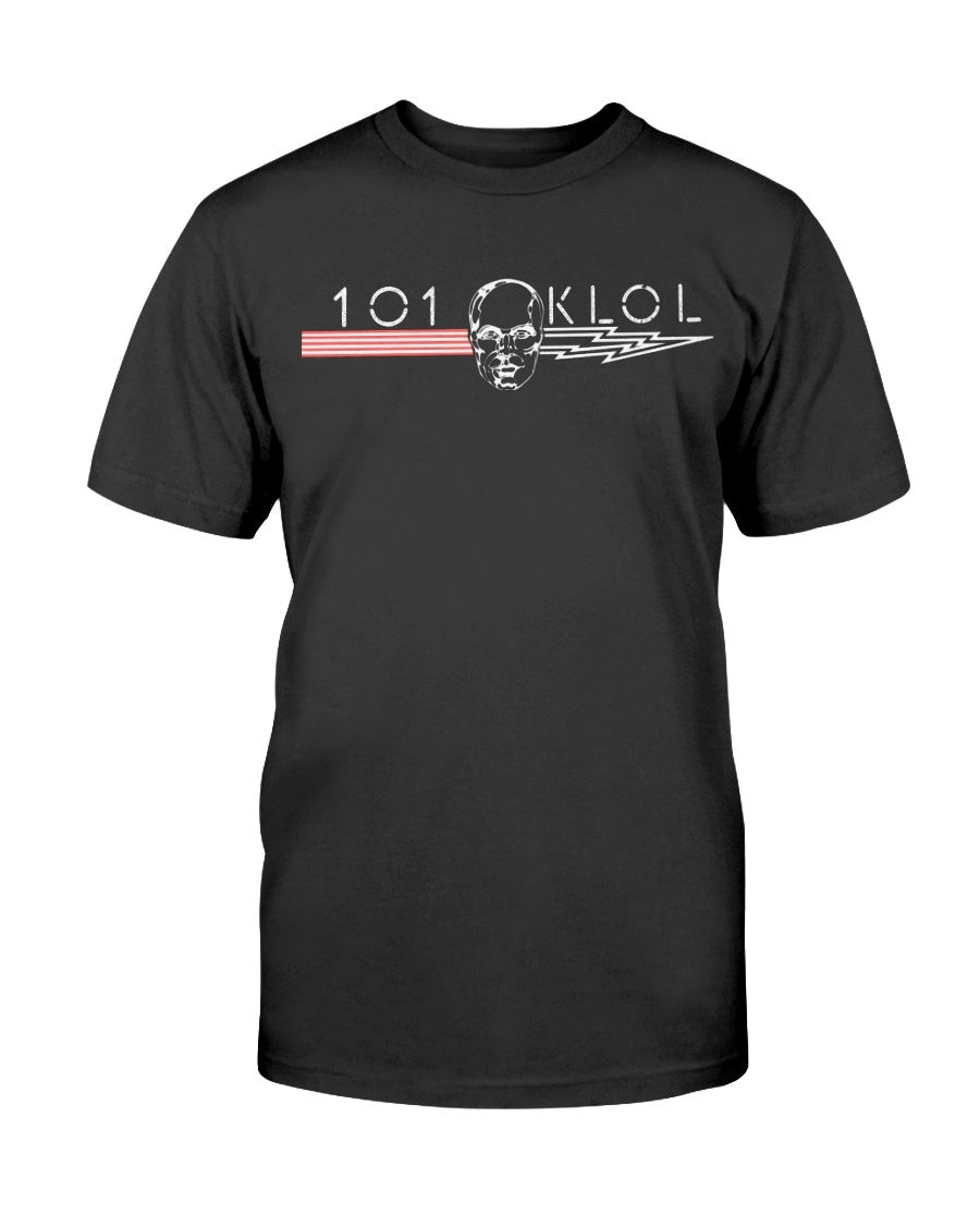 Vintage 101 Klol Grey Shirt Fm Promo Music Indie Rock Roll Houston Texas Houston Texans Spanish Radio T Shirt 211214