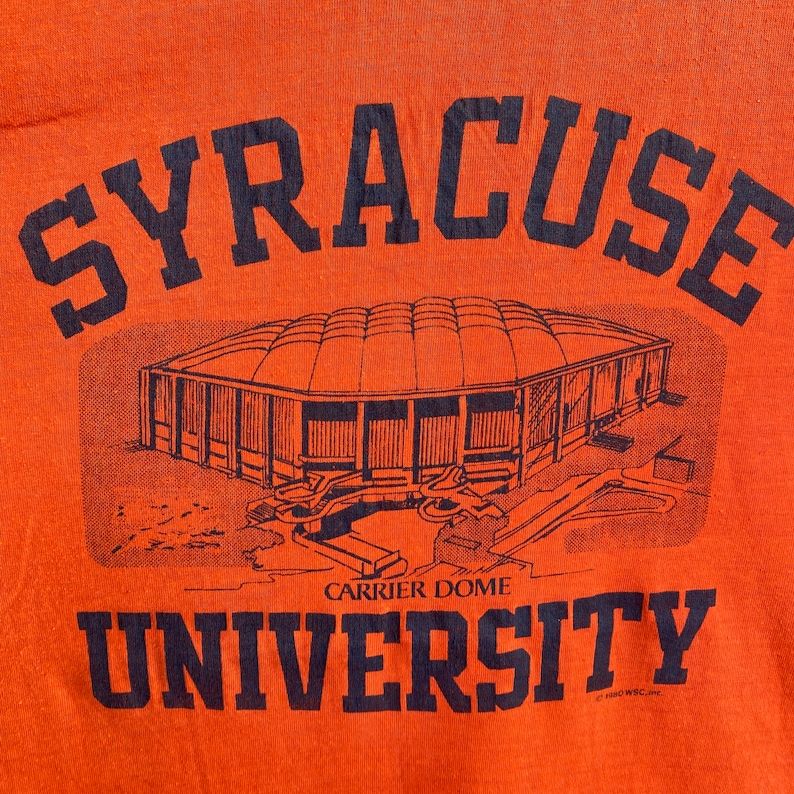 Vintage 1080S Syracuse University T Shirt