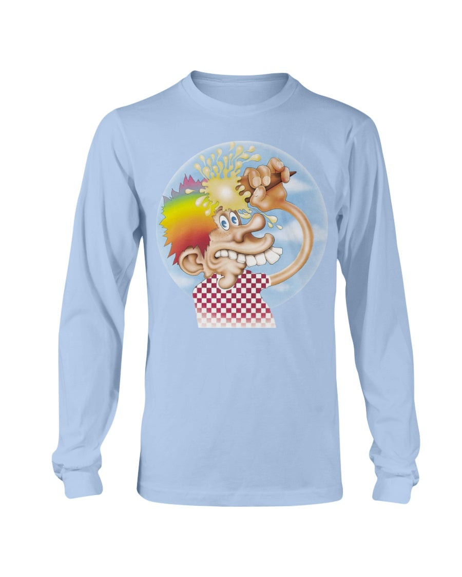 Vintage 1972 Grateful Dead Europe Ice Cream Mouse Kelley Long Sleeve T Shirt 211208