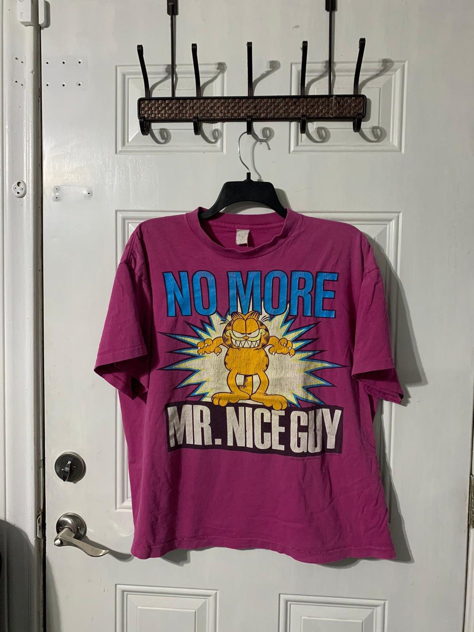 Vintage 1978 Garfield No More Mr Nice Guy T-Shirt X