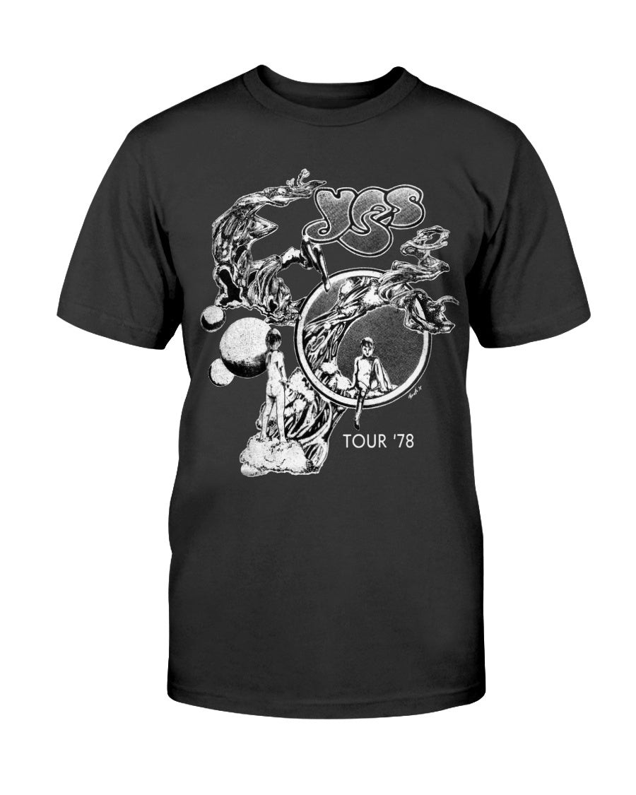Vintage 1978 Yes Tour T Shirt 211218