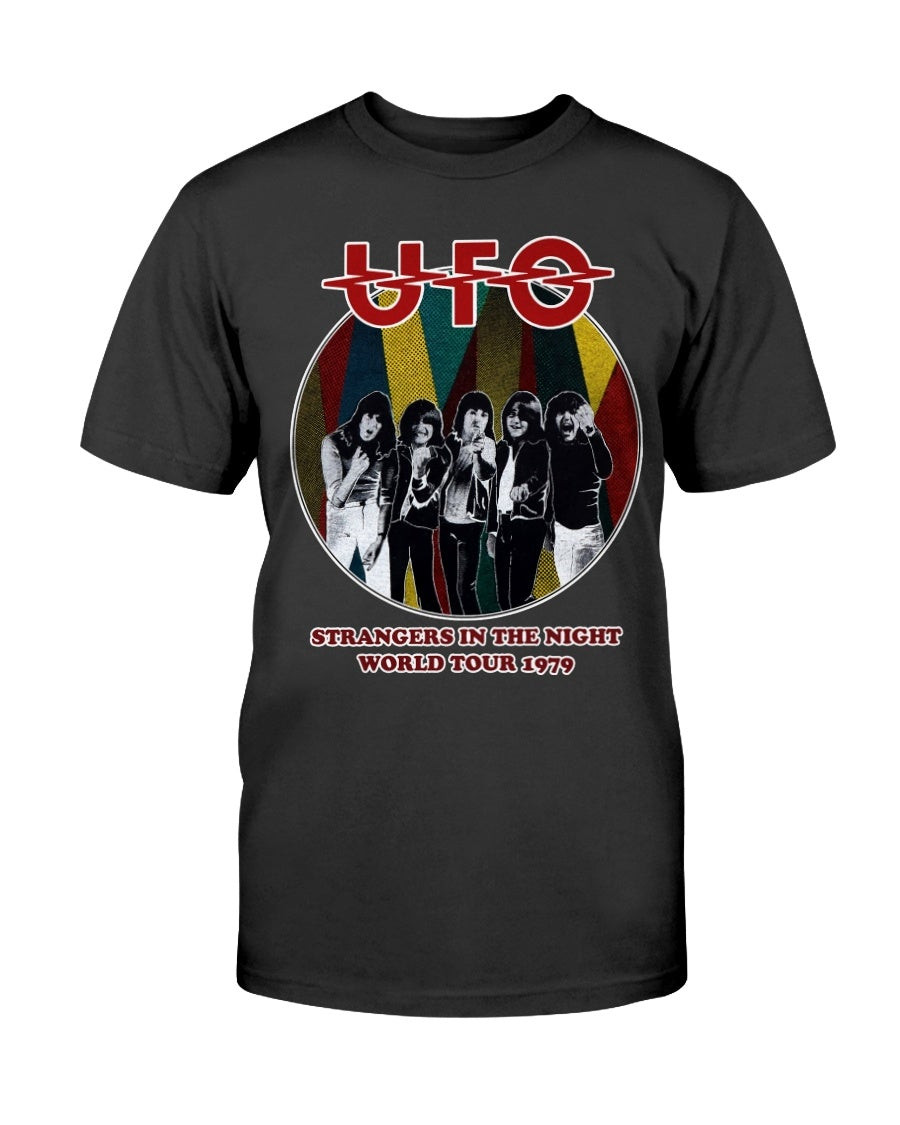 Vintage 1979 Ufo Strangers In The Night Tour T Shirt 211217