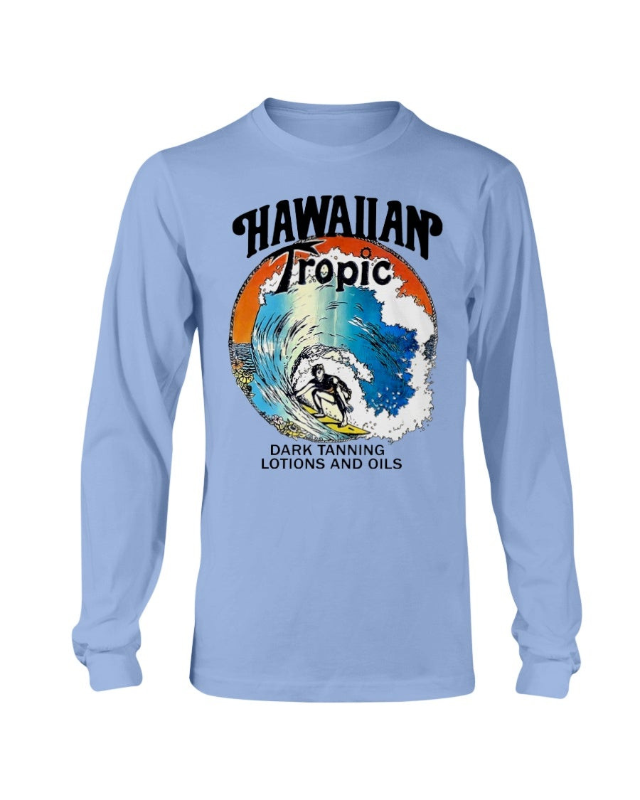 Vintage 1980 Brothers Summer Of 80 Hawiian Tropic Long Sleeve T Shirt 211219